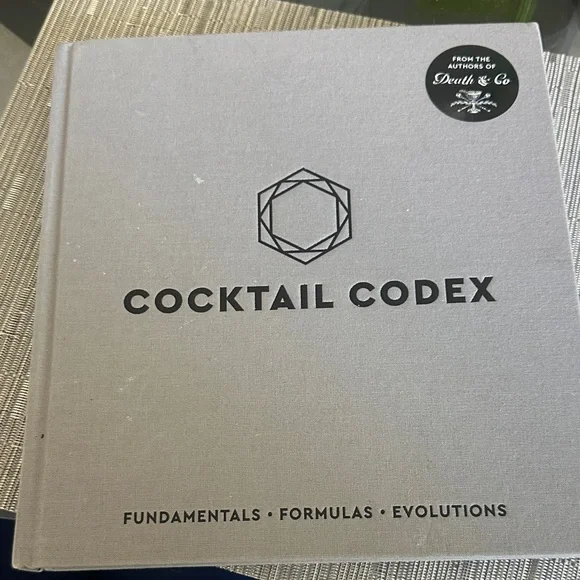 Cocktail Codex Hardcover Book - Gray - Picture 1 of 2
